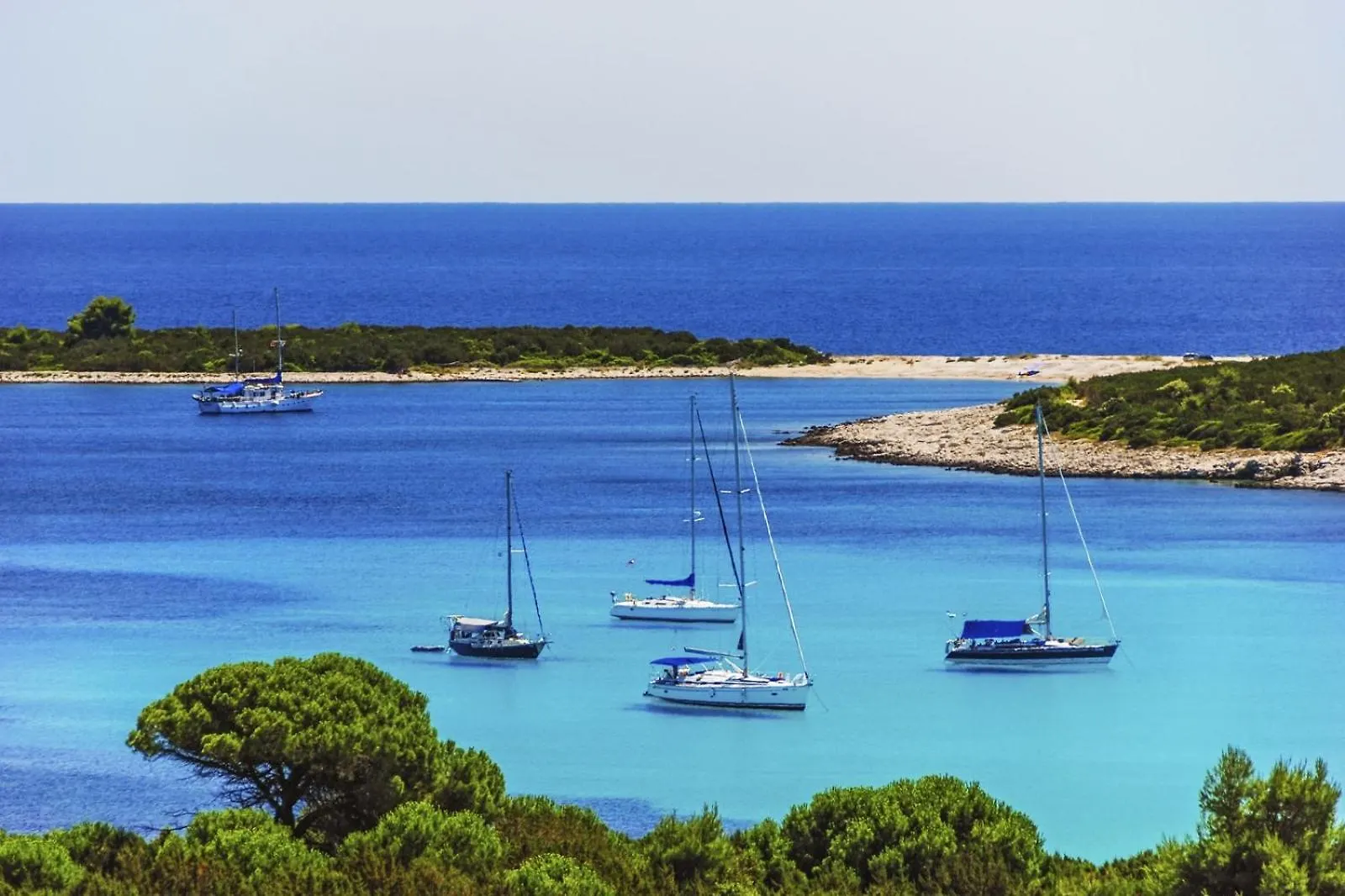 Ferienwohnung In Luka Mit Meerblick, Terrasse, Klimaanlage, W-Lan 4659-1 Luka (Dugi Otok)