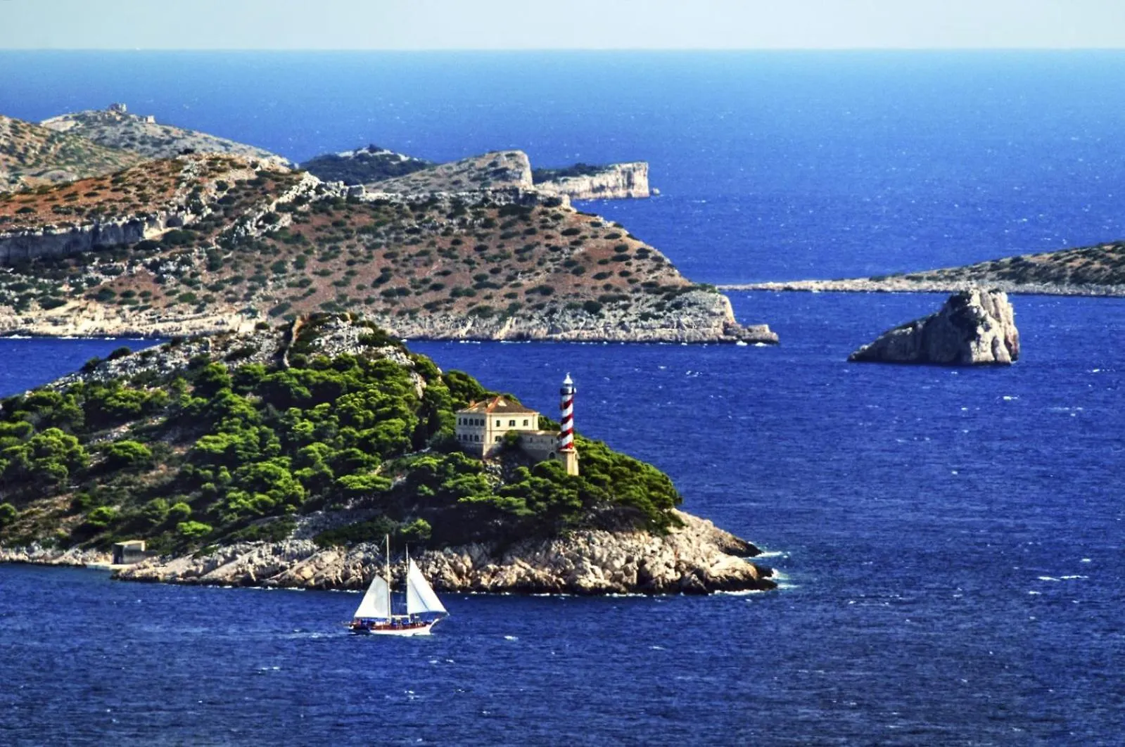 Ferienwohnung In Luka Mit Meerblick, Terrasse, Klimaanlage, W-Lan 4659-1 0*, Luka (Dugi Otok) 크로아티아